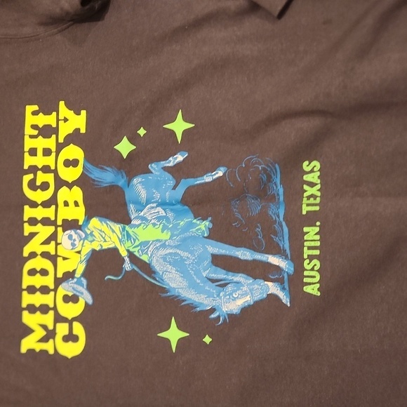 LOVE For Humanity Midnight Cowboy Graphic Sweater - Black - Picture 2 of 5